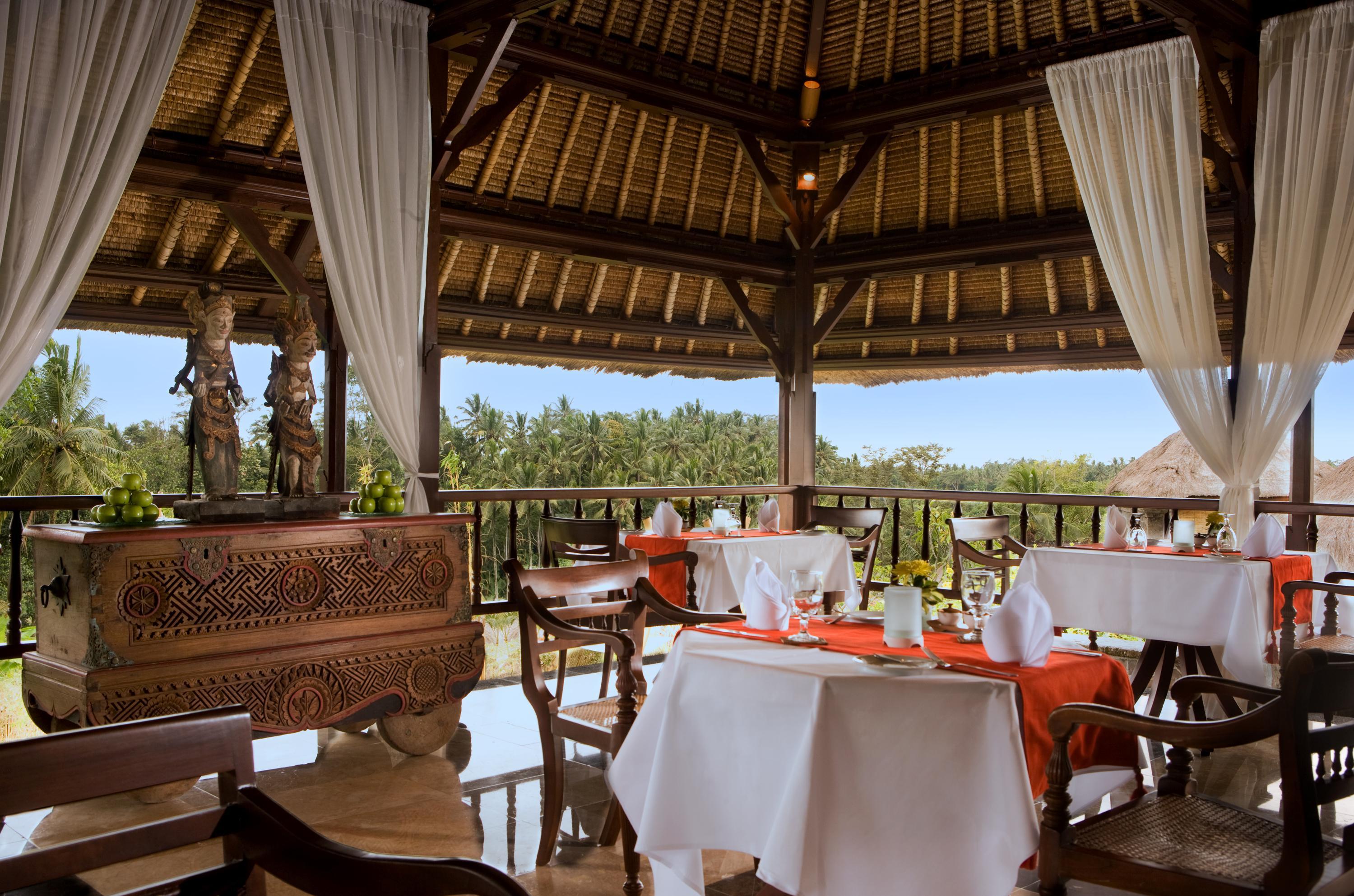 Kamandalu Ubud - CHSE Certified Restaurace fotografie